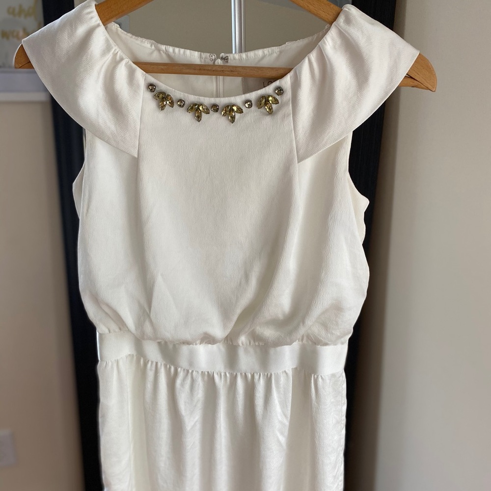 Loft Cream Colored Dress